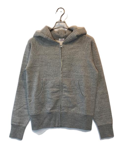 BUTCHER PRODUCTS（ブッチャープロダクツ）BUTCHER PRODUCTS (ブッチャープロダクツ) ジップパーカー グレー サイズ:LARGE（40-42）の古着・服飾アイテム