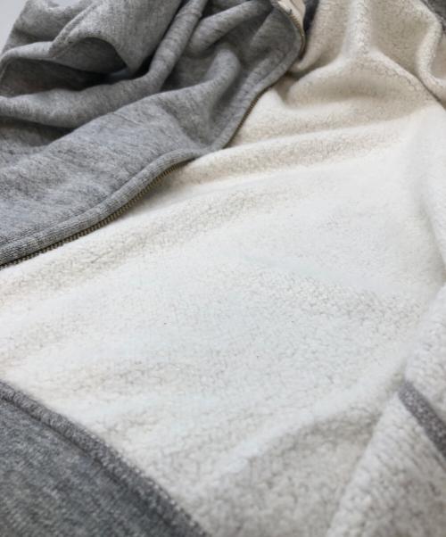 BUTCHER PRODUCTS（ブッチャープロダクツ）BUTCHER PRODUCTS (ブッチャープロダクツ) ジップパーカー グレー サイズ:LARGE（40-42）の古着・服飾アイテム