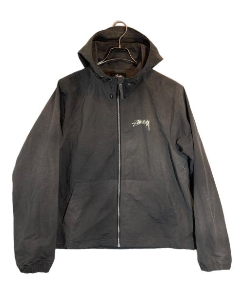 stussy（ステューシー）stussy (ステューシー) BEACH SHELL WAVE DYE グレー サイズ:SIZE Mの古着・服飾アイテム