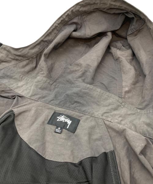 stussy（ステューシー）stussy (ステューシー) BEACH SHELL WAVE DYE グレー サイズ:SIZE Mの古着・服飾アイテム