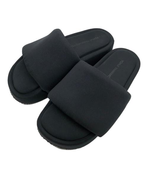 Y-3（ワイスリー）Y-3 (ワイスリー) 厚底 スライドサンダル ブラック サイズ:24.5㎝の古着・服飾アイテム