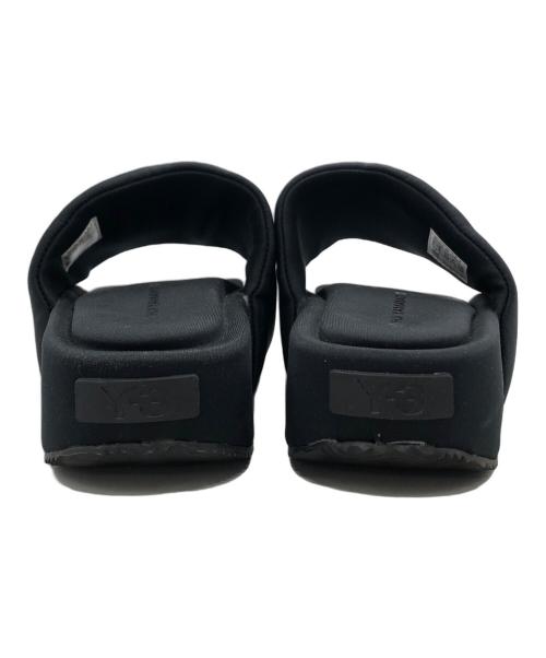 Y-3（ワイスリー）Y-3 (ワイスリー) 厚底 スライドサンダル ブラック サイズ:24.5㎝の古着・服飾アイテム