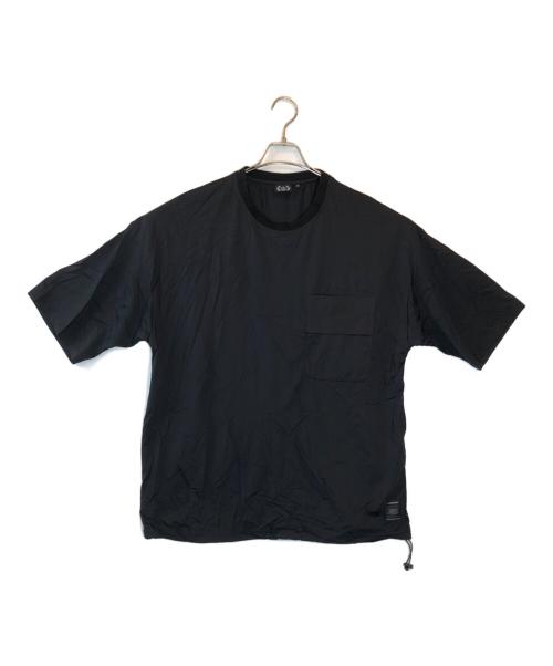 FOURTHIRTY（フォーサーティー）FOURTHIRTY (フォーサーティー) S/S MESH BIG TEE ブラック サイズ:SIZE 3の古着・服飾アイテム