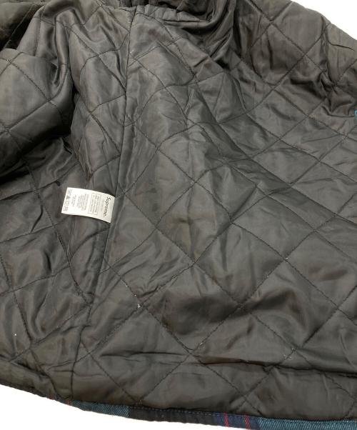 SUPREME（シュプリーム）Supreme (シュプリーム) Quilted Flannel Shirt グリーン サイズ:Sの古着・服飾アイテム
