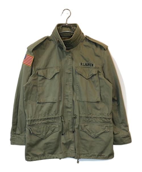 POLO RALPH LAUREN（ポロ・ラルフローレン）POLO RALPH LAUREN (ポロ・ラルフローレン) M65 ミリタリージャケット グリーン サイズ:Lの古着・服飾アイテム