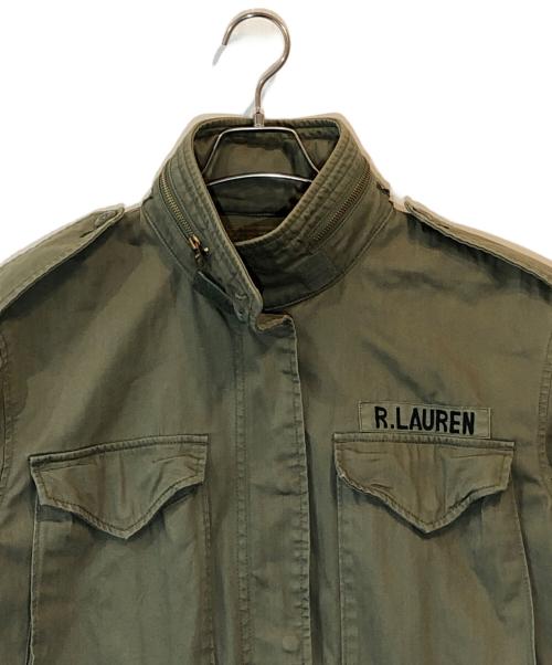 POLO RALPH LAUREN（ポロ・ラルフローレン）POLO RALPH LAUREN (ポロ・ラルフローレン) M65 ミリタリージャケット グリーン サイズ:Lの古着・服飾アイテム