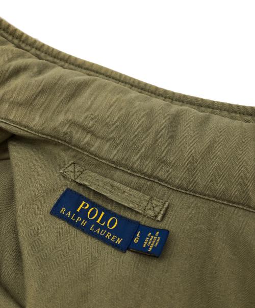 POLO RALPH LAUREN（ポロ・ラルフローレン）POLO RALPH LAUREN (ポロ・ラルフローレン) M65 ミリタリージャケット グリーン サイズ:Lの古着・服飾アイテム