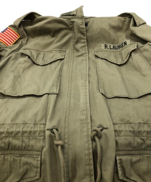 POLO RALPH LAUREN（ポロ・ラルフローレン）POLO RALPH LAUREN (ポロ・ラルフローレン) M65 ミリタリージャケット グリーン サイズ:Lの古着・服飾アイテム