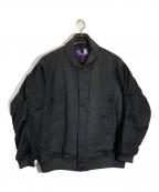 THE NORTHFACE PURPLELABELザ・ノースフェイス パープルレーベル）の古着「Herringbone Tweed Varsity Jacket」｜グレー