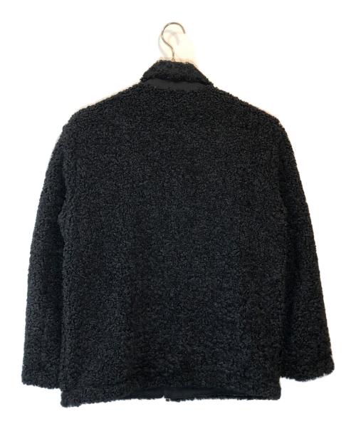 DRESSTERIOR（ドレステリア）DRESSTERIOR (ドレステリア) フェイクムートンジャケット ブラック サイズ:Sの古着・服飾アイテム