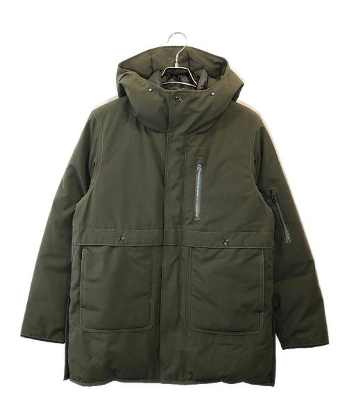 nanamica（ナナミカ）nanamica (ナナミカ) ダウンジャケット オリーブ サイズ:SMALLの古着・服飾アイテム