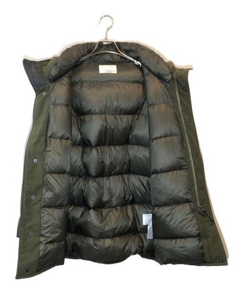nanamica（ナナミカ）nanamica (ナナミカ) ダウンジャケット オリーブ サイズ:SMALLの古着・服飾アイテム