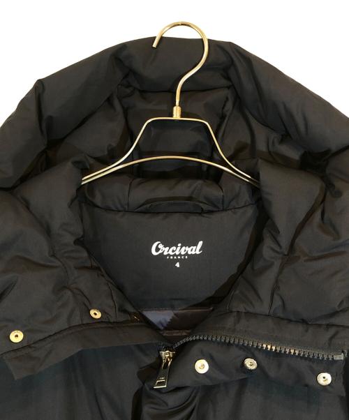 ORCIVAL（オーシバル）ORCIVAL (オーシバル) フーデットダウンブルゾン ネイビー サイズ:SIZE 4の古着・服飾アイテム