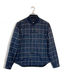 G-STAR RAW（ジースターロゥ）の古着「Bomber Collar Overshirt」｜ネイビー