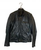 Hysteric Glamourヒステリックグラマー）の古着「ラムレザージャケット」｜ブラック