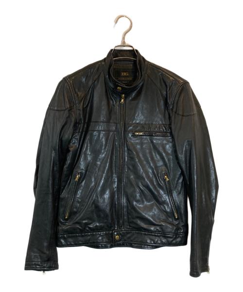 Hysteric Glamour（ヒステリックグラマー）Hysteric Glamour (ヒステリックグラマー) ラムレザージャケット ブラック サイズ:Mediumの古着・服飾アイテム