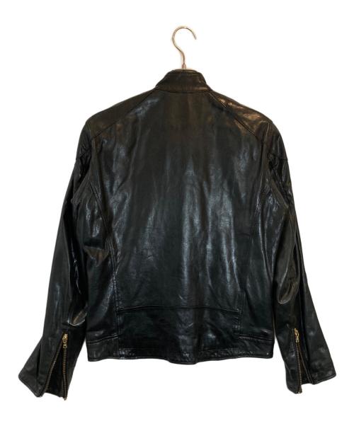 Hysteric Glamour（ヒステリックグラマー）Hysteric Glamour (ヒステリックグラマー) ラムレザージャケット ブラック サイズ:Mediumの古着・服飾アイテム