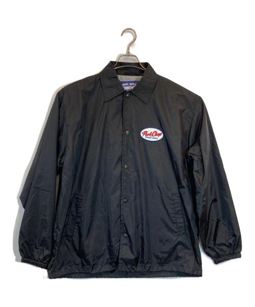 PorkChop（ポークチョップ）PORKCHOP (ポークチョップ) コーチジャケット ブラック サイズ:Lの古着・服飾アイテム