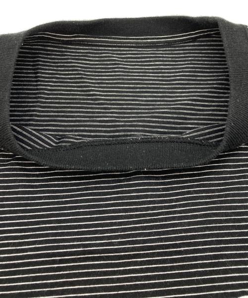 ENNOY（エンノイ）ENNOY (エンノイ) S/S Border Tee ブラック サイズ:SIZE XXLの古着・服飾アイテム