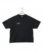ENNOY×is-nessエンノイ×イズネス）の古着「インサイドアウトTシャツ」｜ブラック