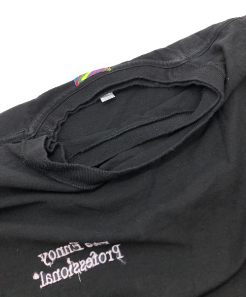 ENNOY（エンノイ）ENNOY (エンノイ) is-ness (イズネス) インサイドアウトTシャツ ブラック サイズ:XLの古着・服飾アイテム