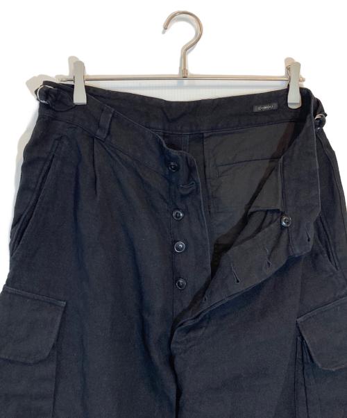 COMOLI（コモリ）COMOLI (コモリ) カナパ6ポケットパンツ ブラック サイズ:2の古着・服飾アイテム
