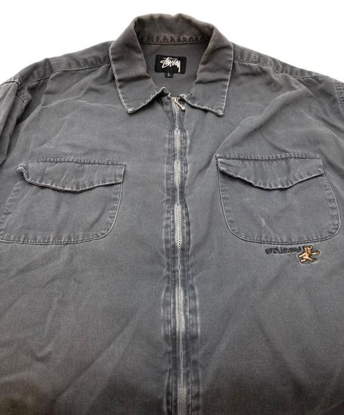 stussy（ステューシー）stussy (ステューシー) スイングトップ ネイビー サイズ:Lの古着・服飾アイテム