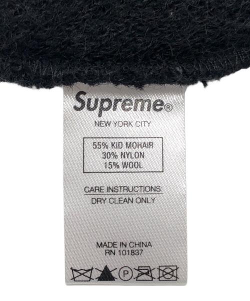 SUPREME（シュプリーム）Supreme (シュプリーム) Mohair Beanie ブラック サイズ:下記参照の古着・服飾アイテム