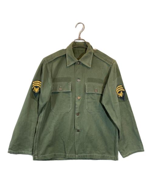 US ARMY（ユーエスアーミー）US ARMY (ユーエスアーミー) ミリタリーシャツ オリーブ サイズ:下記参照の古着・服飾アイテム