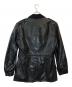 Haga Kvalitet (USED) Swedish Miliary Leather Coat ブラック サイズ:表記無し：14000円