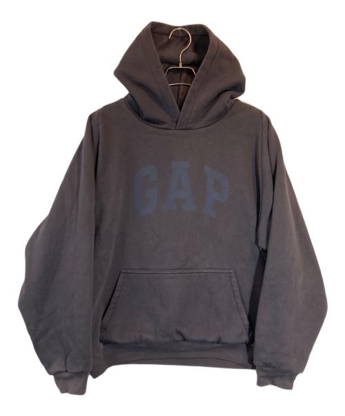YEEZY（イージー）YEEZY (イージー) GAP (ギャップ) Shrunken Hoodie グレー サイズ:LARGEの古着・服飾アイテム