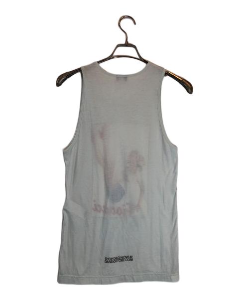 D&G（ディーアンドジー）D&G (ディーアンドジー) プリントタンクトップ スカイブルー サイズ:44の古着・服飾アイテム