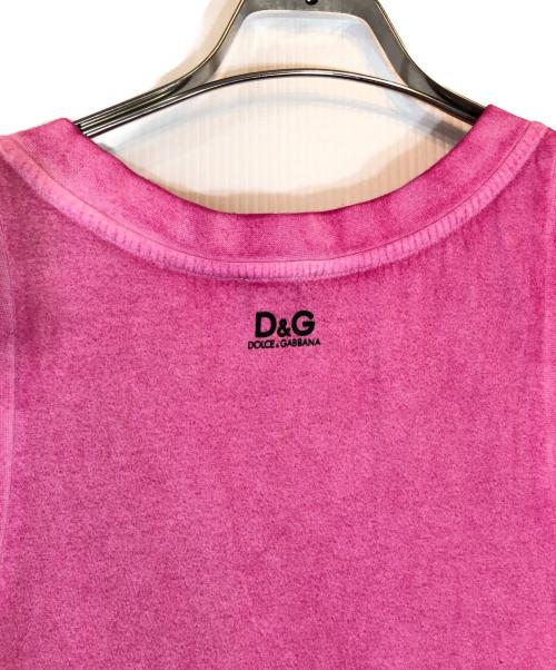 DOLCE & GABBANA（ドルチェ＆ガッバーナ）DOLCE & GABBANA (ドルチェ＆ガッバーナ) ISLAND LIFE ALOHA タンクトップ ショッキングピンク サイズ:XSの古着・服飾アイテム