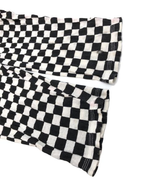 ERL（イーアールエル）ERL (イーアールエル) distressed-finish cotton T-shirt ショッキングピンク サイズ:SIZE Mの古着・服飾アイテム