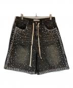 VALE FOREVERヴェルフォーエヴァー）の古着「ハーフパンツ」｜ブラック