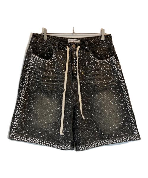 VALE FOREVER（ヴェルフォーエヴァー）VALE FOREVER (ヴェルフォーエヴァー) ハーフパンツ ブラック サイズ:32の古着・服飾アイテム