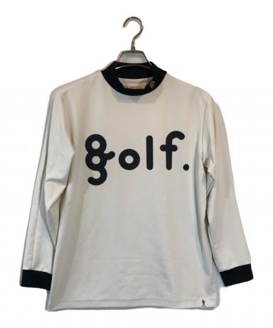 中古・古着通販】8G SHOOT (エイジシュート) LOGO PRINT MOCK NECK L/S