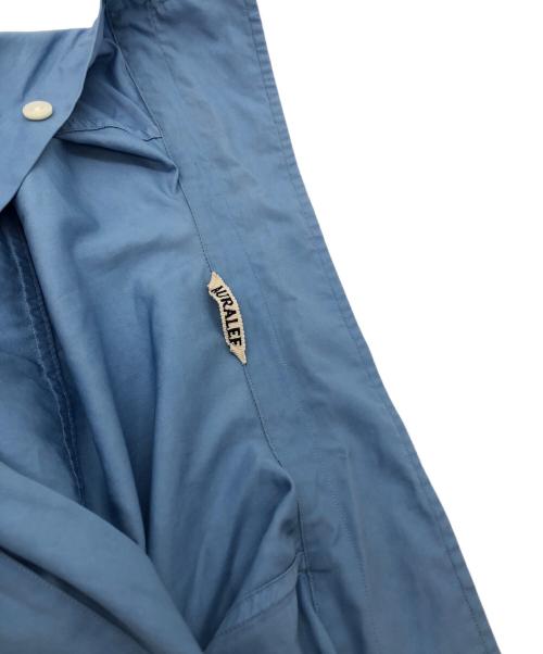 AURALEE（オーラリー）AURALEE (オーラリー) WASHED FINX TWILL BIG SHIRT ブルー サイズ:4の古着・服飾アイテム