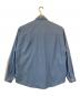 AURALEE (オーラリー) WASHED FINX TWILL BIG SHIRT ブルー サイズ:4：15000円