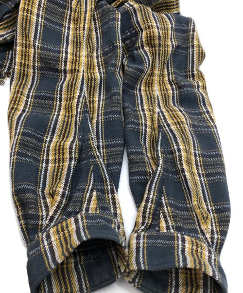 UNDERCOVER（アンダーカバー）UNDERCOVER (アンダーカバー) ジップアップチェックジャケット グレー サイズ:SIZE 3の古着・服飾アイテム