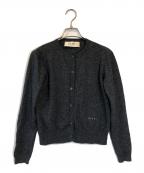 MARNIマルニ）の古着「カシミヤ混カーディガン」｜グレー