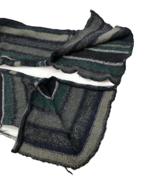 PERVERZE（パーバーズ）PERVERZE (パーバーズ) Color Stripe Knit Sweater ネイビー サイズ:SIZE Freeの古着・服飾アイテム