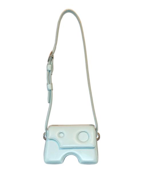 OFFWHITE（オフホワイト）OFFWHITE (オフホワイト) BURROW-22 ショルダーバッグ ブルーの古着・服飾アイテム