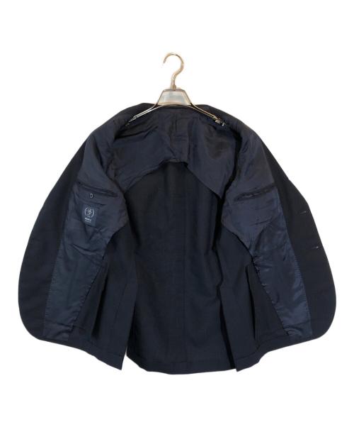 BEAMS F（ビームスエフ）BEAMS F (ビームスエフ) ウールスーツセットアップ ネイビー サイズ:44の古着・服飾アイテム