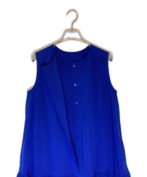 CADUNE（カデュネ）CADUNE (カデュネ) ノースリーブワンピース ブルー サイズ:Mの古着・服飾アイテム