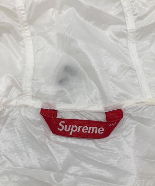 SUPREME（シュプリーム）Supreme (シュプリーム) RIPSTOP HOODED WINDSHELL ホワイト サイズ:LARGEの古着・服飾アイテム