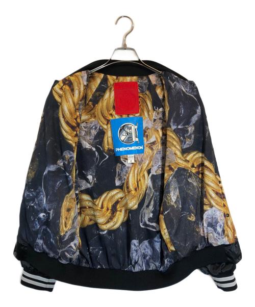 PHENOMENON（フェノメノン）PHENOMENON (フェノメノン) リバーシブルスタジアムジャケット ブラック サイズ:Mの古着・服飾アイテム