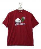 UNDERCOVERアンダーカバー）の古着「プリントTシャツ」｜レッド