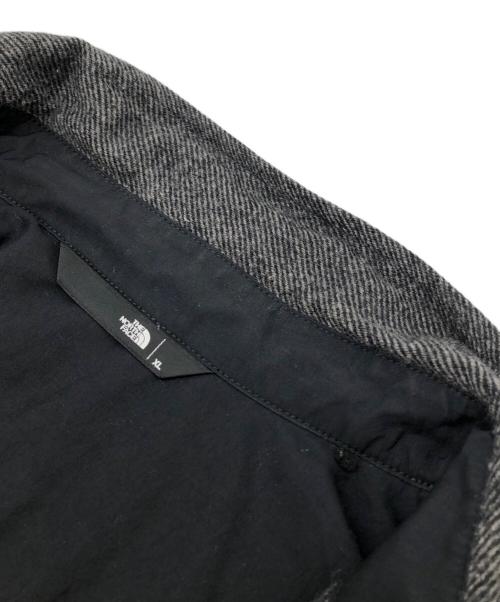 THE NORTH FACE（ザ ノース フェイス）THE NORTH FACE (ザ ノース フェイス) ブラッシュウッドウールシャツ グレー サイズ:XLの古着・服飾アイテム