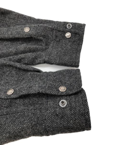 THE NORTH FACE（ザ ノース フェイス）THE NORTH FACE (ザ ノース フェイス) ブラッシュウッドウールシャツ グレー サイズ:XLの古着・服飾アイテム